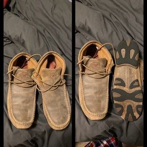 Twisted X driving Mocs.